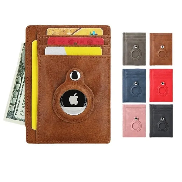 PU Slim Minimalist Front Pocket Tag Wallet