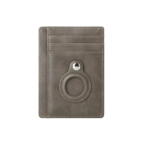 PU Slim Minimalist Front Pocket Tag Wallet