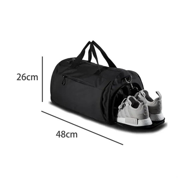 Waterproof Gym Duffel Bag with Shoe Compartment