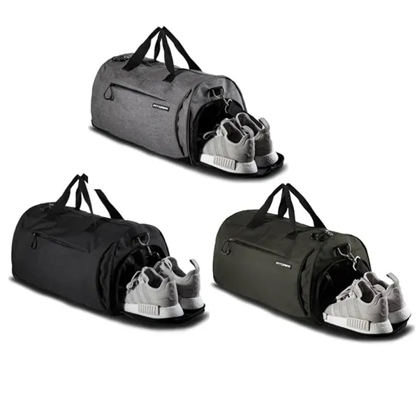 Waterproof Gym Duffel Bag with Shoe Compartment