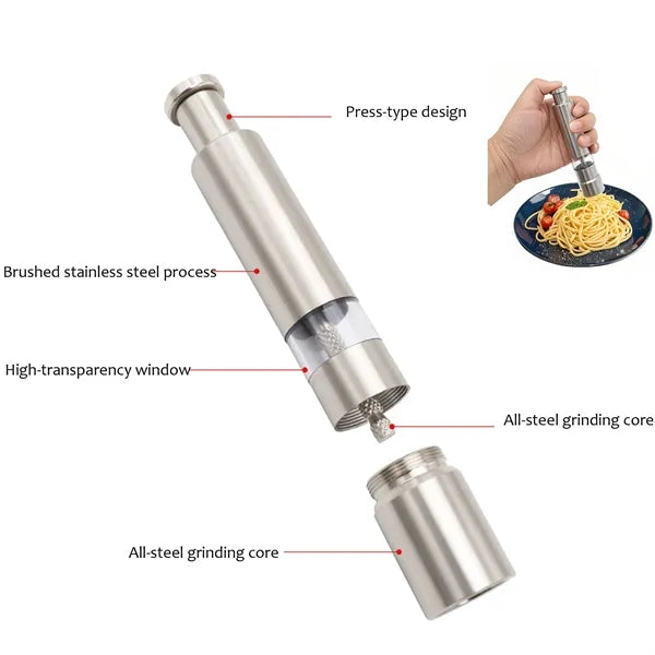 Stainless Steel Button Grinder