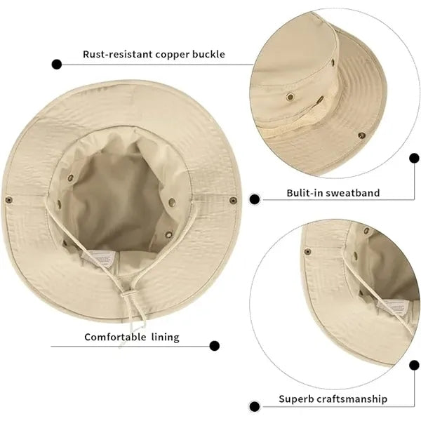 Foldable Boonie Hat with UV Protection