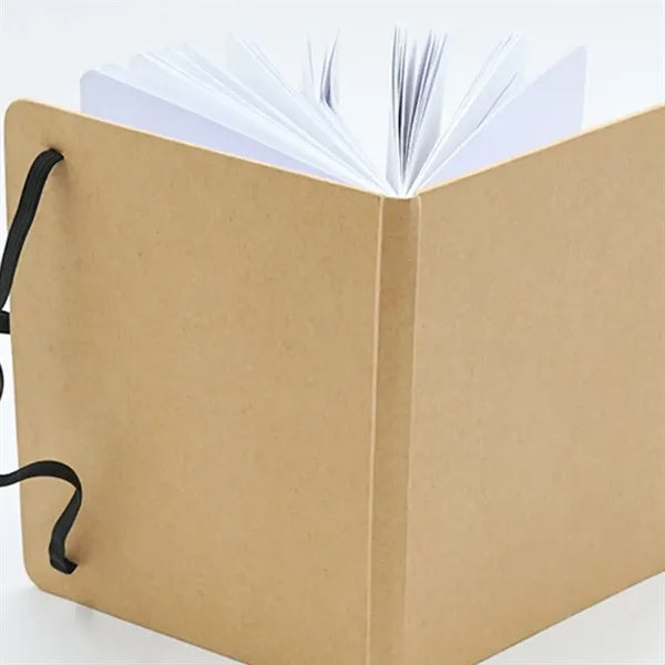 Eco-Friendly Kraft Paper Notebook with Pen