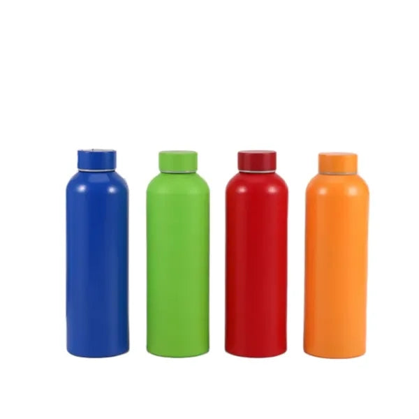 24oz Aluminum Water Bottle with Plastic Lid