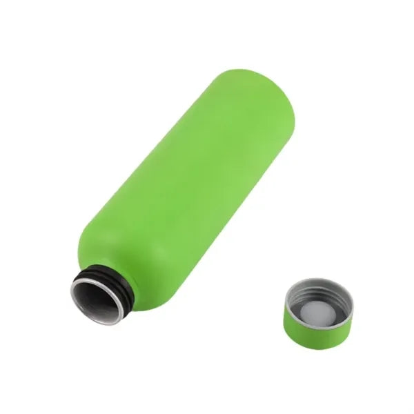 24oz Aluminum Water Bottle with Plastic Lid