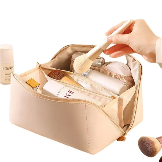 Travel Makeup Bag Organizer with Divider Portable Pouch