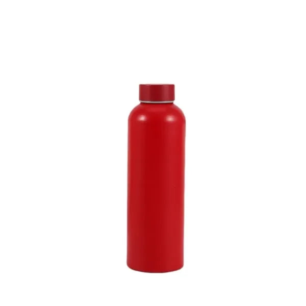 24oz Aluminum Water Bottle with Plastic Lid