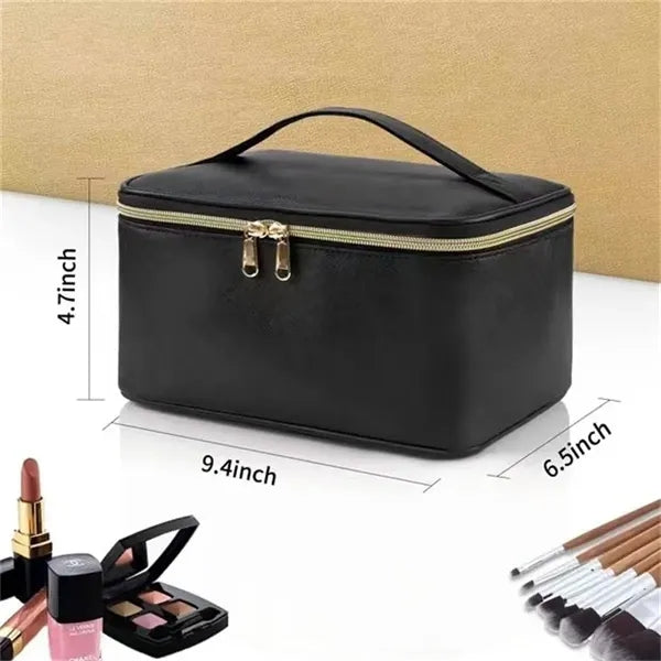 Cosmetic Travel Makeup Bag With Handle for Women