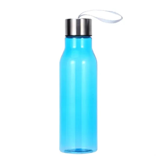 20oz Plastic Water Bottle with Stainless Steel Lid