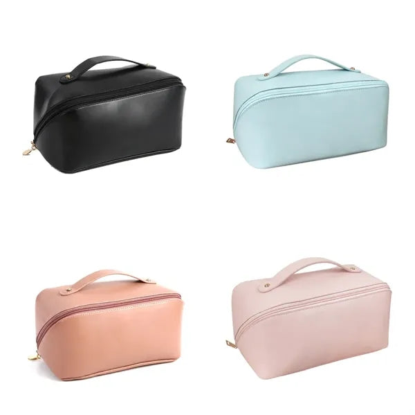 Oragn Pillow Makeup Bag Organizer With Handlle