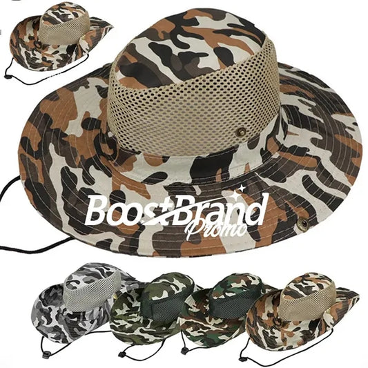 Camouflage Boonie Breathable Tactical Sun Hat