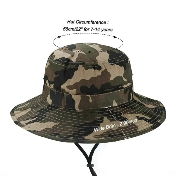 Camouflage Boonie Breathable Tactical Sun Hat