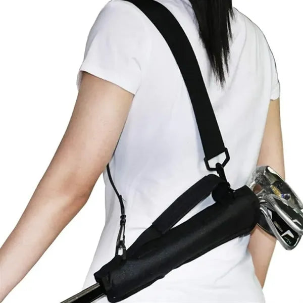 Portable Golf Club Shoulder Bag with Ball Holder