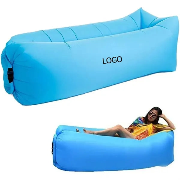 Inflatable Lounger Air Chair Sofa Bed Sleeping Bag Couch