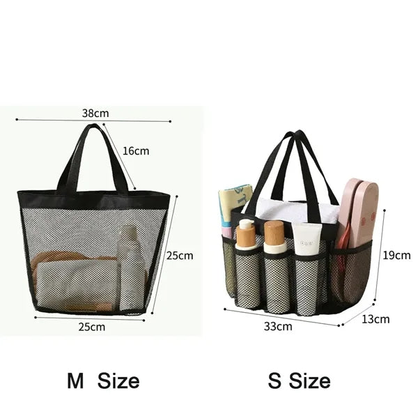 Mesh Tote Beach Bag