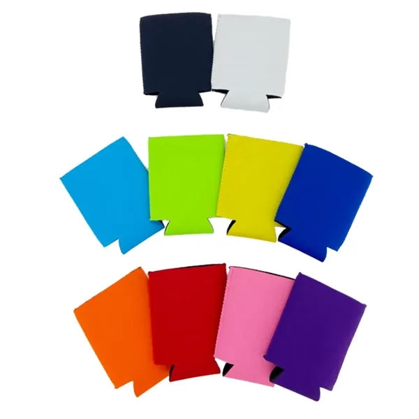 Foldable Neoprene Can Cooler with Custom Logo