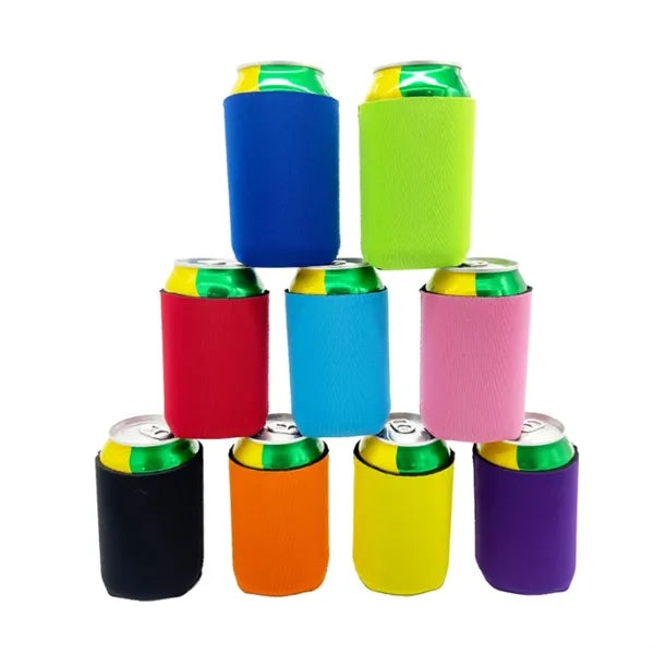 Foldable Neoprene Can Cooler with Custom Logo