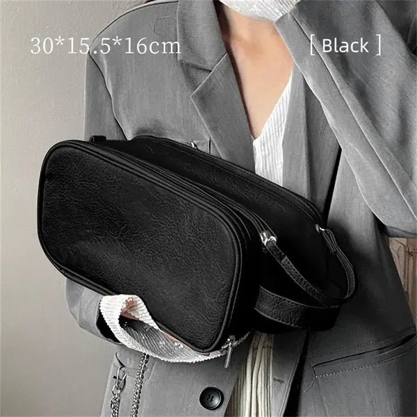 PU Travel Makeup Bag Organizer with Divider for Women