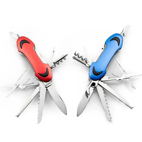 12in1 Foldable Pocket Swiss Style Army Knife