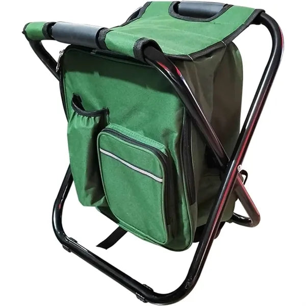Multi-Functional Backpack Chair with Cooler