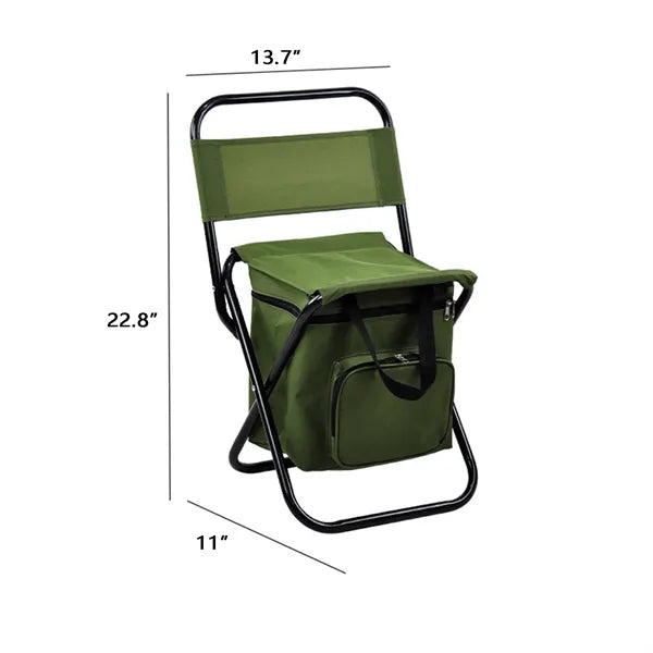 Fishing Chair with Cooler Bag
