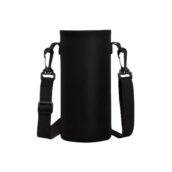 Neoprene Water Bottle Sleeve with Shoulder Strap