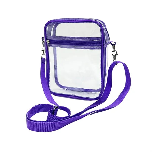 CrossBody Bag Stadium Approved Clear Purse