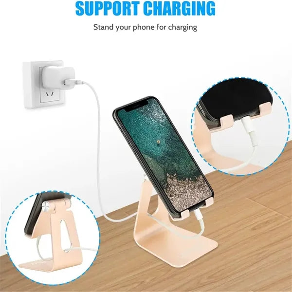 Adjustable Tabletop Metal Phone Holder