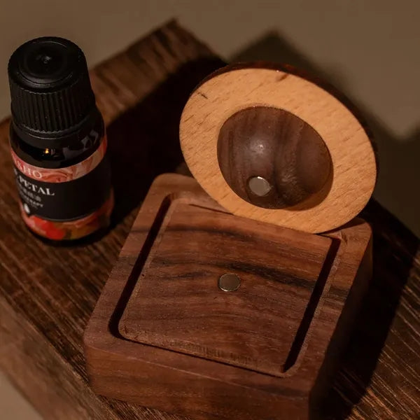 Planet Black Walnut Wood Essential Oil Diffuser