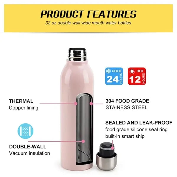 17Oz Double Wall Stainless Steel Thermos