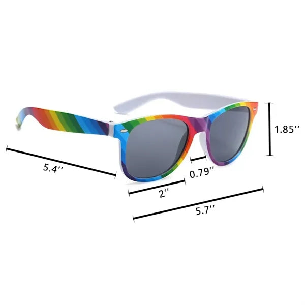 Rainbow Sunglasses Polarized Outdoor Fashion Accessories