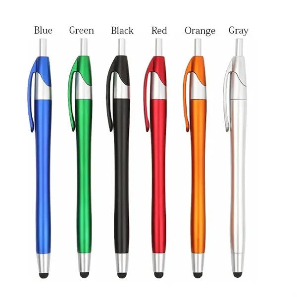 Matte Color Stylus Ballpoint Pen