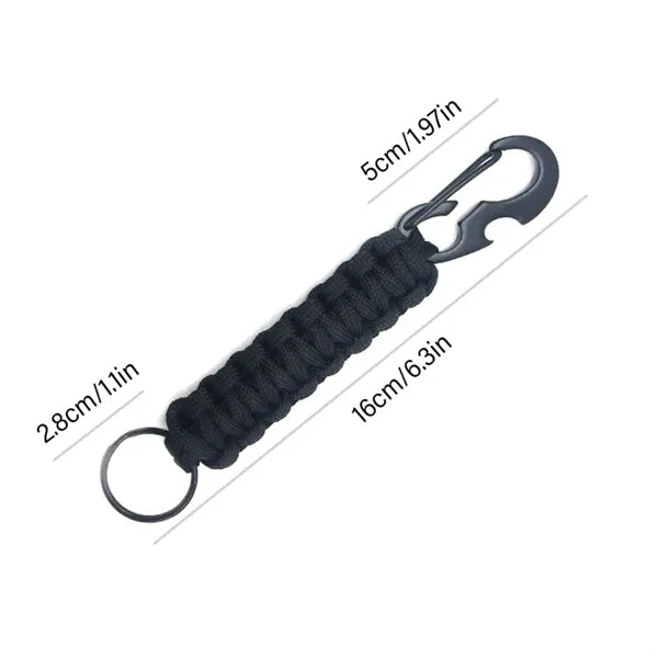 Keychain Clip Paracord with Botter Opener