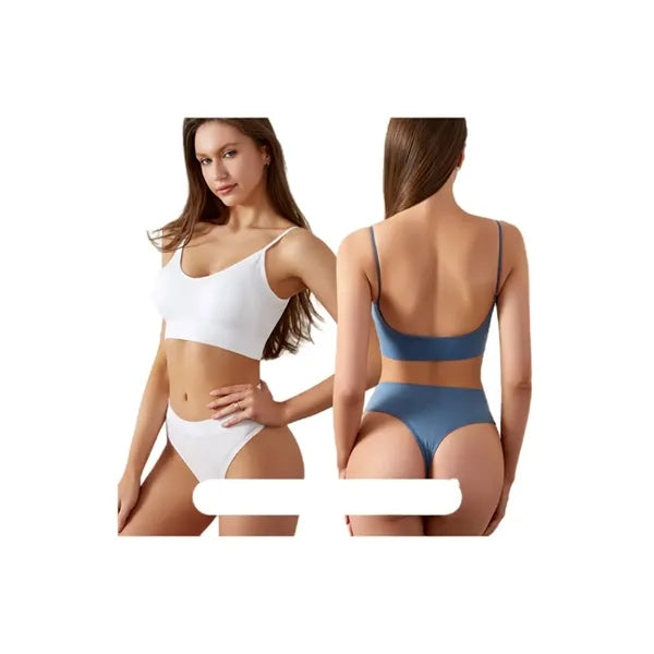 Seamless Bra Underwear Set