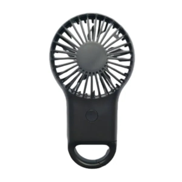 Multifunctional Handheld Fan with LED Lighting and Hook