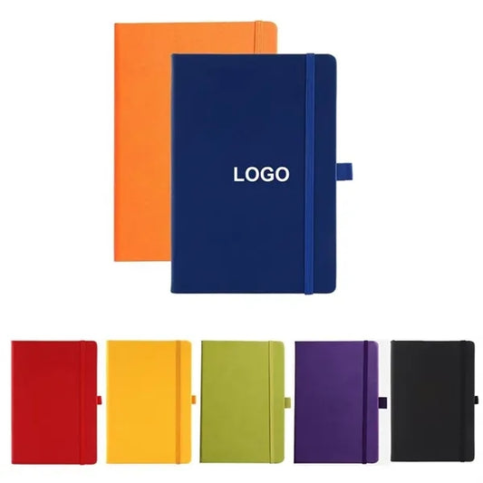 A5 Debossed Notebook W/ Pen Loop