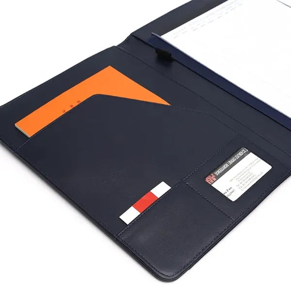 Business Leather Portfolios with Paper