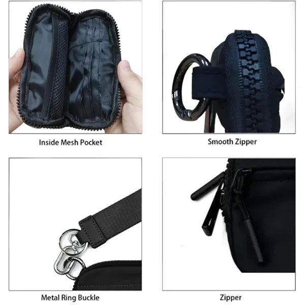 Travel Wristlet Wallet Pouch with Wrist Strap
