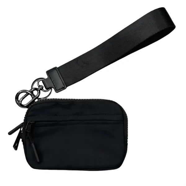 Travel Wristlet Wallet Pouch with Wrist Strap