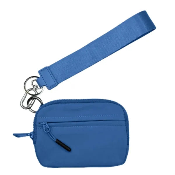 Travel Wristlet Wallet Pouch with Wrist Strap