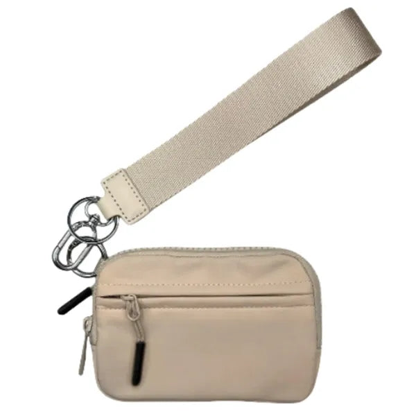 Travel Wristlet Wallet Pouch with Wrist Strap