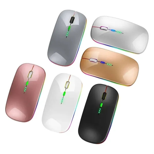 LED Rechargeable Gaming 2.4G Wireless Mouse