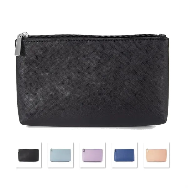 Small Makeup Bag for Purse Cosmetic PU Pouch