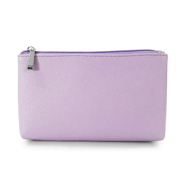 Small Makeup Bag for Purse Cosmetic PU Pouch
