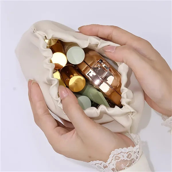Small Carry-on Bag Pouch Makeup Cosmetic Lipstick PU