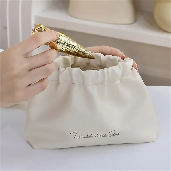 Small Carry-on Bag Pouch Makeup Cosmetic Lipstick PU