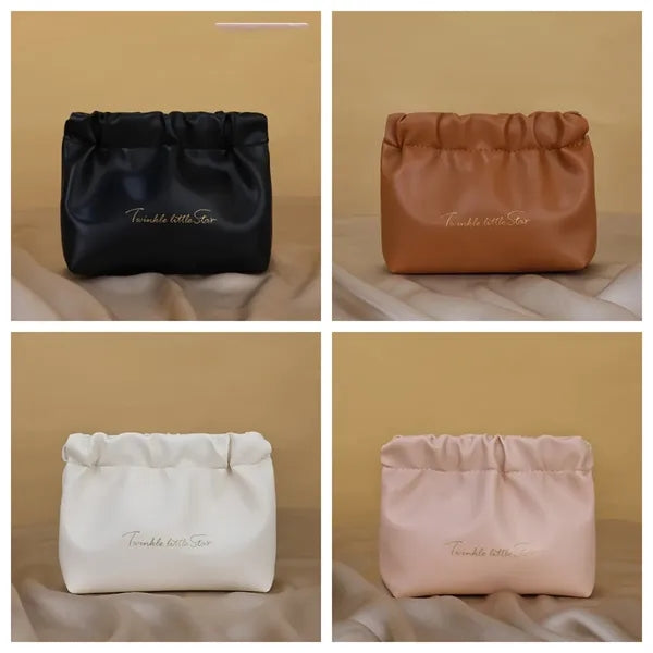 Small Carry-on Bag Pouch Makeup Cosmetic Lipstick PU
