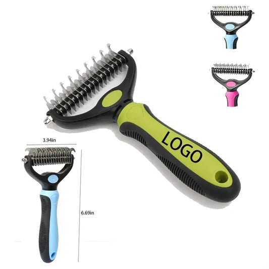 Professional Deshedding & Dematting Brush for Dogs and Cats