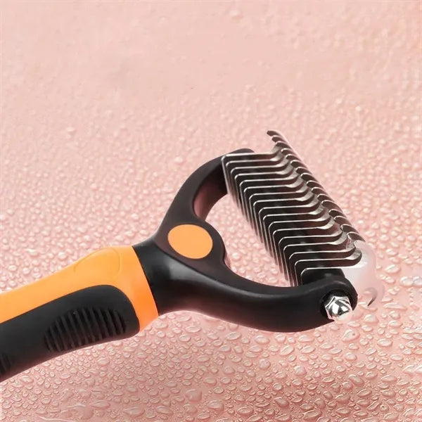 Professional Deshedding & Dematting Brush for Dogs and Cats