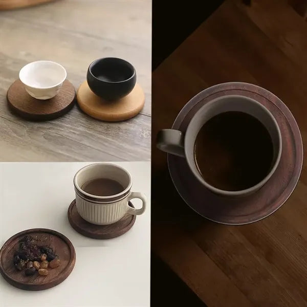 Heat Resistant Square Round Drink Wood Coasters